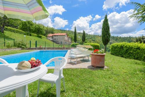 Bazén v ubytování Agriturismo Casapasserini nebo v jeho okolí