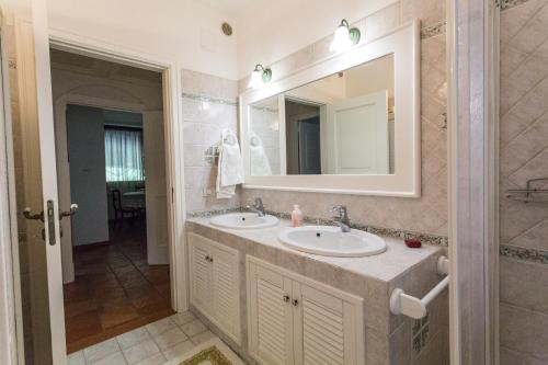 Koupelna v ubytování Villa Vetti
