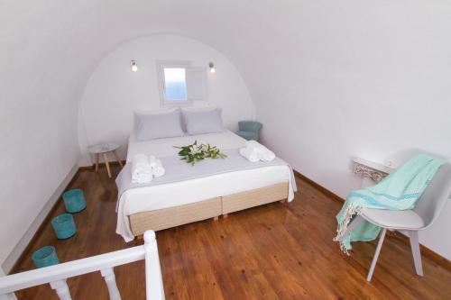 Кровать или кровати в номере Evilio Houses