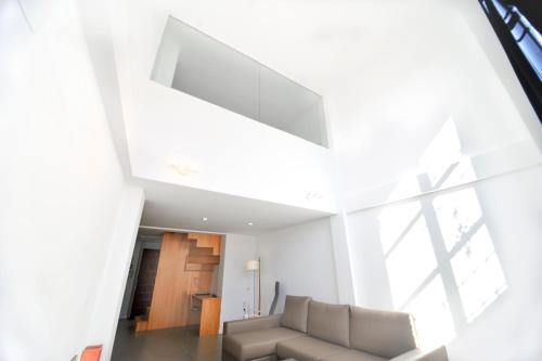 Χώρος καθιστικού στο Smart Suites Albaicin