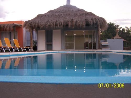 Πισίνα στο ή κοντά στο Punta Ramallo Posada