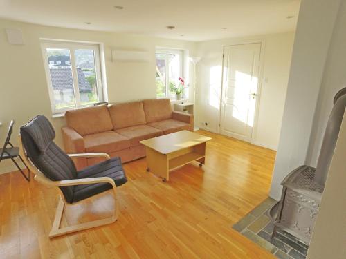 Ruang duduk di Apartment Ulsteinvik