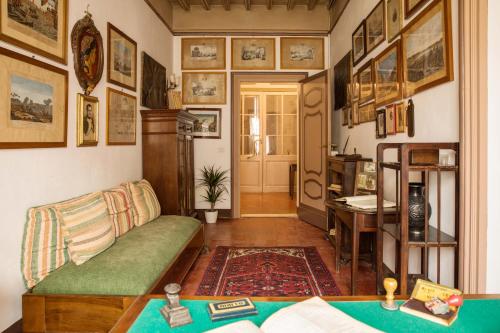 Posezení v ubytování Residenza Fabroni