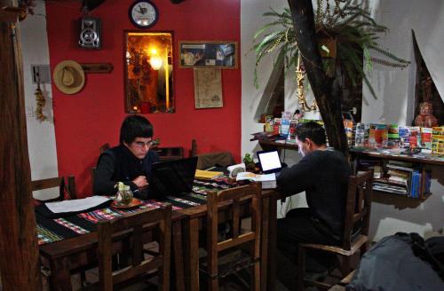 Επισκέπτες που μένουν στο El Sol Hostel de Humahuaca