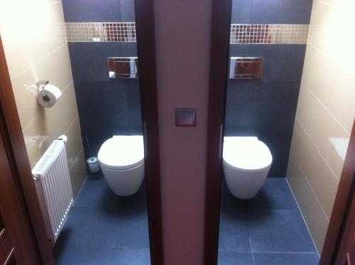 Un baño de Hotel Krušnohorský Dvůr