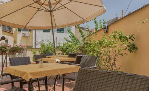 Μπαλκόνι ή βεράντα στο Hotel Monica