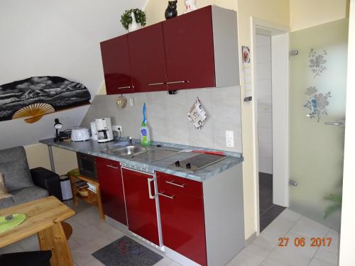 Cucina o angolo cottura di Ferienwohnungen Stollhof
