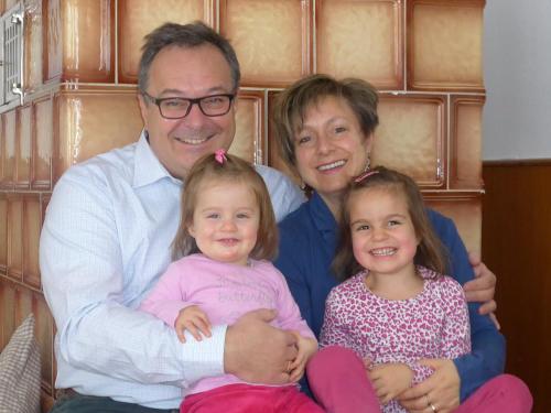 Familia alojada en Gästehaus Kaiser