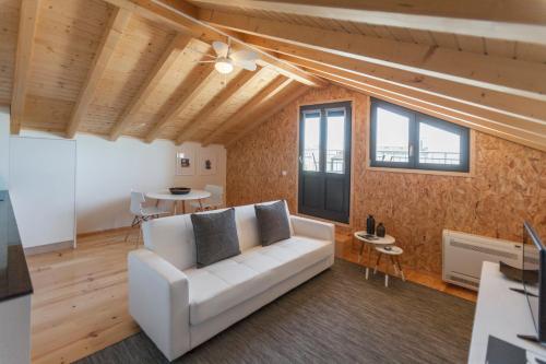 Postel nebo postele na pokoji v ubytování BO - Marquês Apartments
