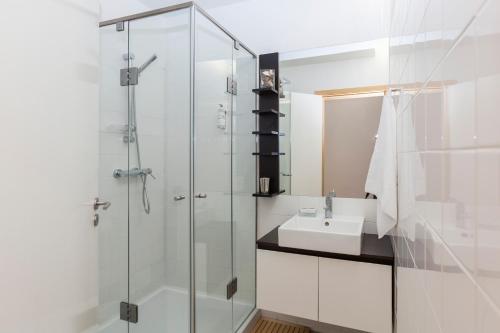Koupelna v ubytování BO - Bolhão Apartments
