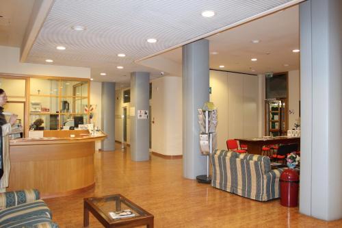 Lobbyn eller receptionsområdet på Ospitalità San Tommaso d'Aquino