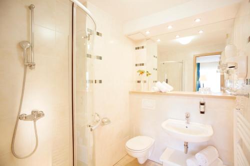 Koupelna v ubytování Garni Hotel Savica - Sava Hotels & Resorts