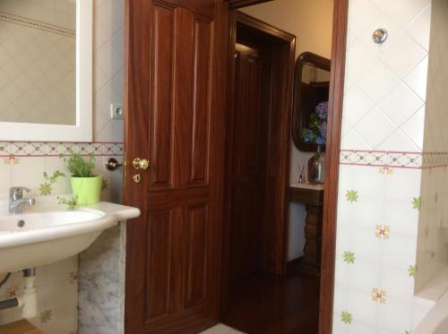 Koupelna v ubytování Quinta da Ribeirinha