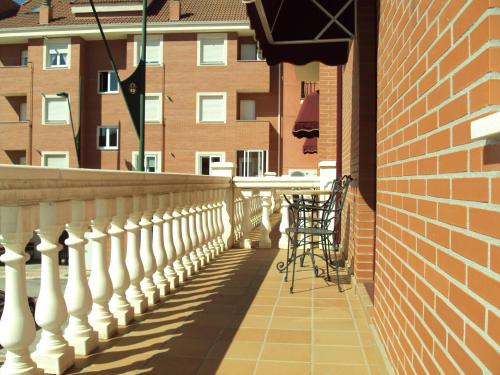 Balkoni atau teres di Hotel Alfageme