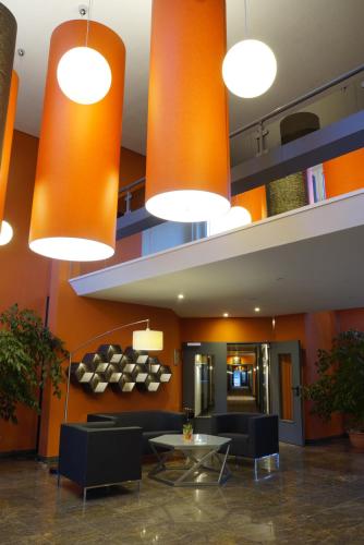 Posezení v ubytování Trans World Hotel Auefeld