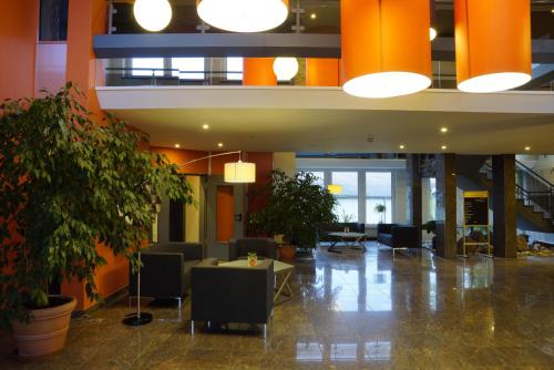 Posezení v ubytování Trans World Hotel Auefeld