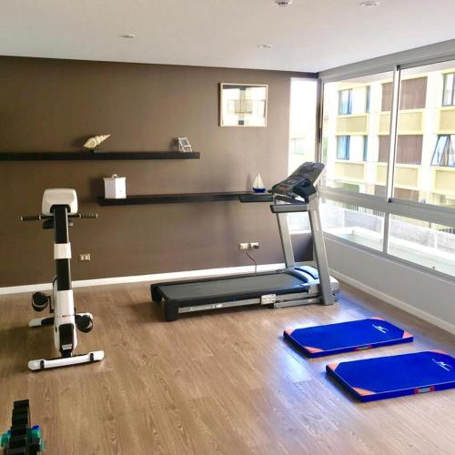 Palestra o centro fitness di Apartamento Boutique Viña del Mar