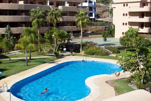 Bazén v ubytování Residencial Cala Azul nebo v jeho okolí