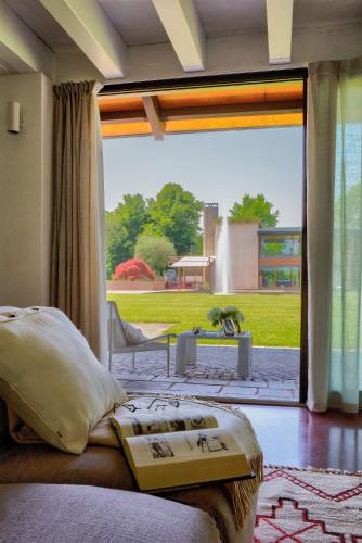 Posezení v ubytování Agriturismo Corte d'acqua