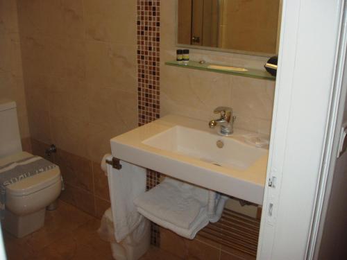 Un baño de Hotel Drosia