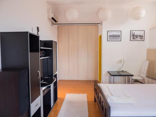 Posteľ alebo postele v izbe v ubytovaní Reževići Apartments