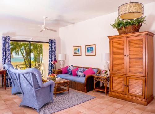 Posezení v ubytování Mount Nevis Hotel