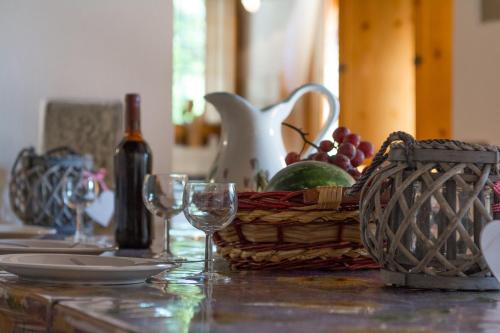 Nápoje v ubytování Agriturismo Casapasserini