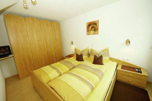 Postel nebo postele na pokoji v ubytování Haus Susi