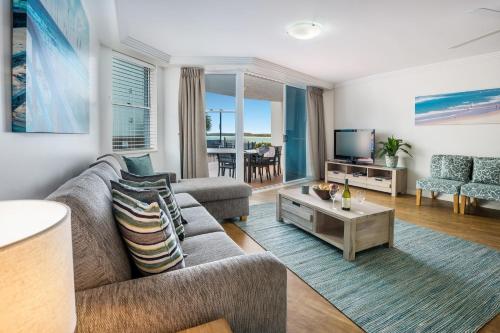 Zona de estar de Watermark Resort Caloundra