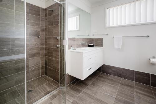 Ένα μπάνιο στο Wallsend Executive Apartments