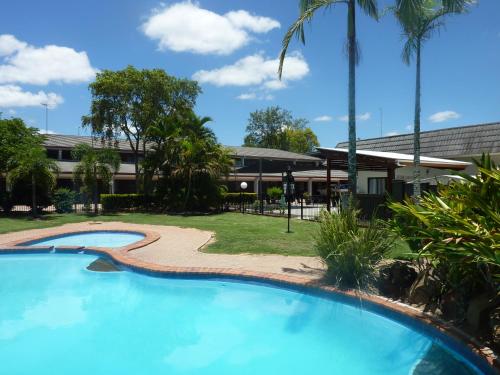 Bazén v ubytování Country Motel Ipswich nebo v jeho okolí