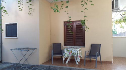 Balkoni atau teres di Stelios Rooms