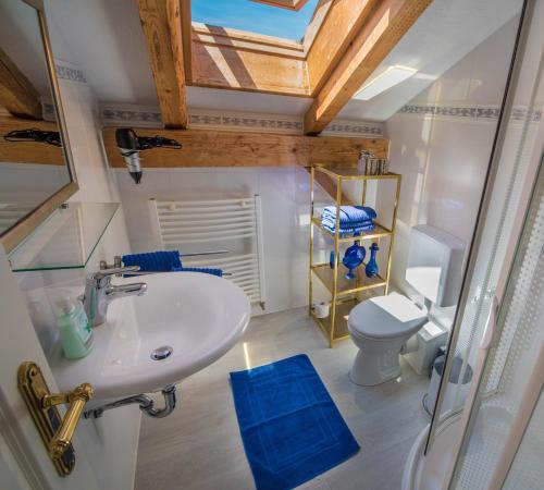 Ванна кімната в Ferienwohnungen Rexha