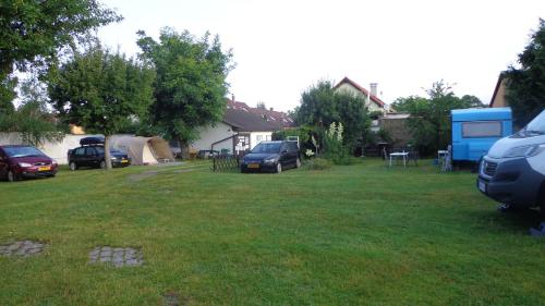 Zahrada ubytování Pension Camp Prager