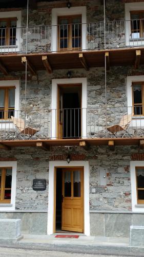 Budova, kde se bed and breakfast nachází