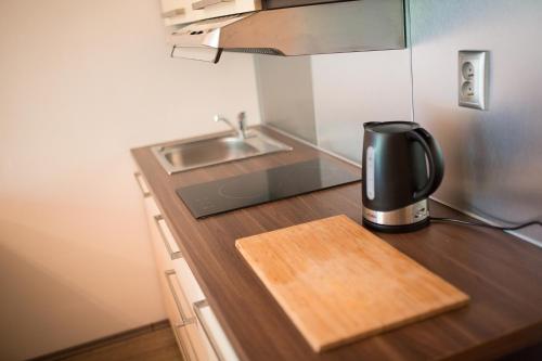 Una cocina o zona de cocina en Apartmán Luhačovice