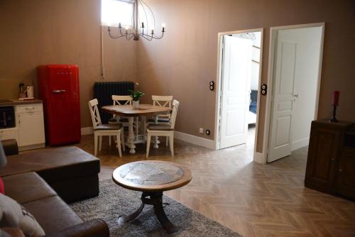 Η κουζίνα ή μικρή κουζίνα στο Les Loges de L'Atelier