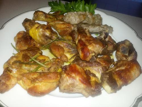 ファームステイの敷地内または近くでの食事または食べ物