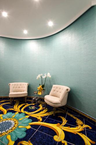 Χώρος καθιστικού στο B&B Maiori Luxury