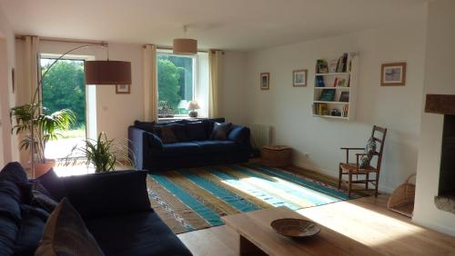 Posezení v ubytování Chambre d'hôtes Chalendeix