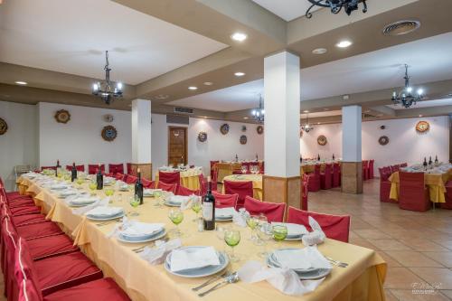 En restaurant eller et andet spisested på Hotel Las Batuecas