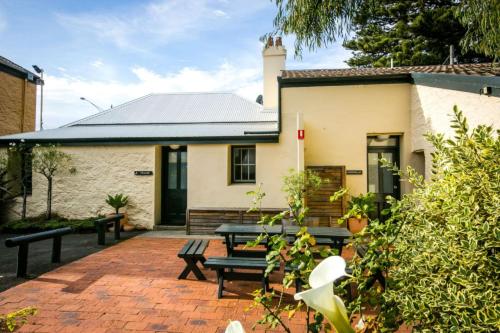 Zahrada ubytování Seacombe House Motor Inn Port Fairy