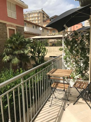 Balkón nebo terasa v ubytování B&B Quasi in centro