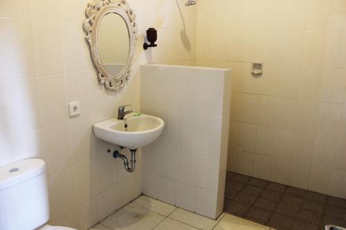 Salle de bains dans l'établissement Swan Inn