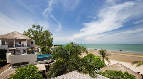 a house with a view of the beach at Aleenta Resort and Spa, Hua Hin - Pranburi SHA Plus in Pran Buri