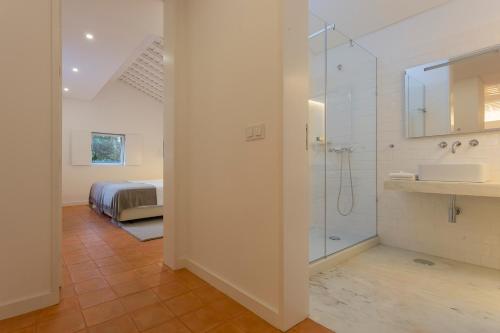 Kúpeľňa v ubytovaní Quinta dos Peixes Falantes