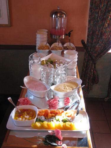 Mad på bed and breakfast-stedet eller i nærheden