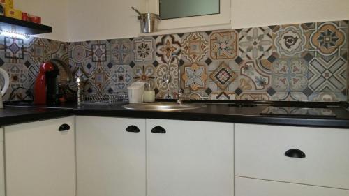 Kjøkken eller kjøkkenkrok på Apartment Fortuna