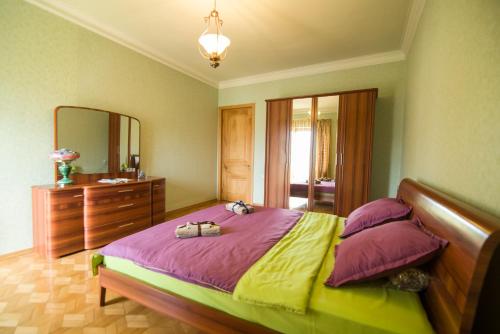 Postel nebo postele na pokoji v ubytování G&G House
