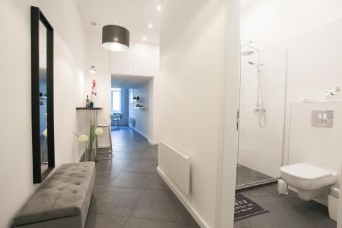 Kúpeľňa v ubytovaní Stylish Loft with BALCONY